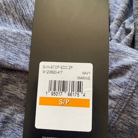 Wolverine Men's Sweatshirts Navy Heather 1/2 Zip Size Small,Outdoor,Sweater New - Picture 4 of 16